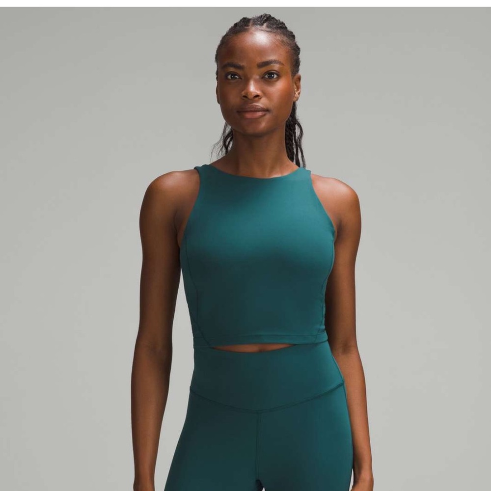 Lululemon high neck align tank - Storm Teal